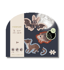 Filibabba - Glow in the dark puzzle - Forest friends - (FI-03320)