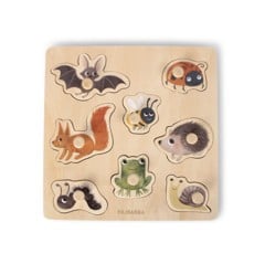 Filibabba - Wooden silhouette puzzle - Forest friends - (FI-03370)