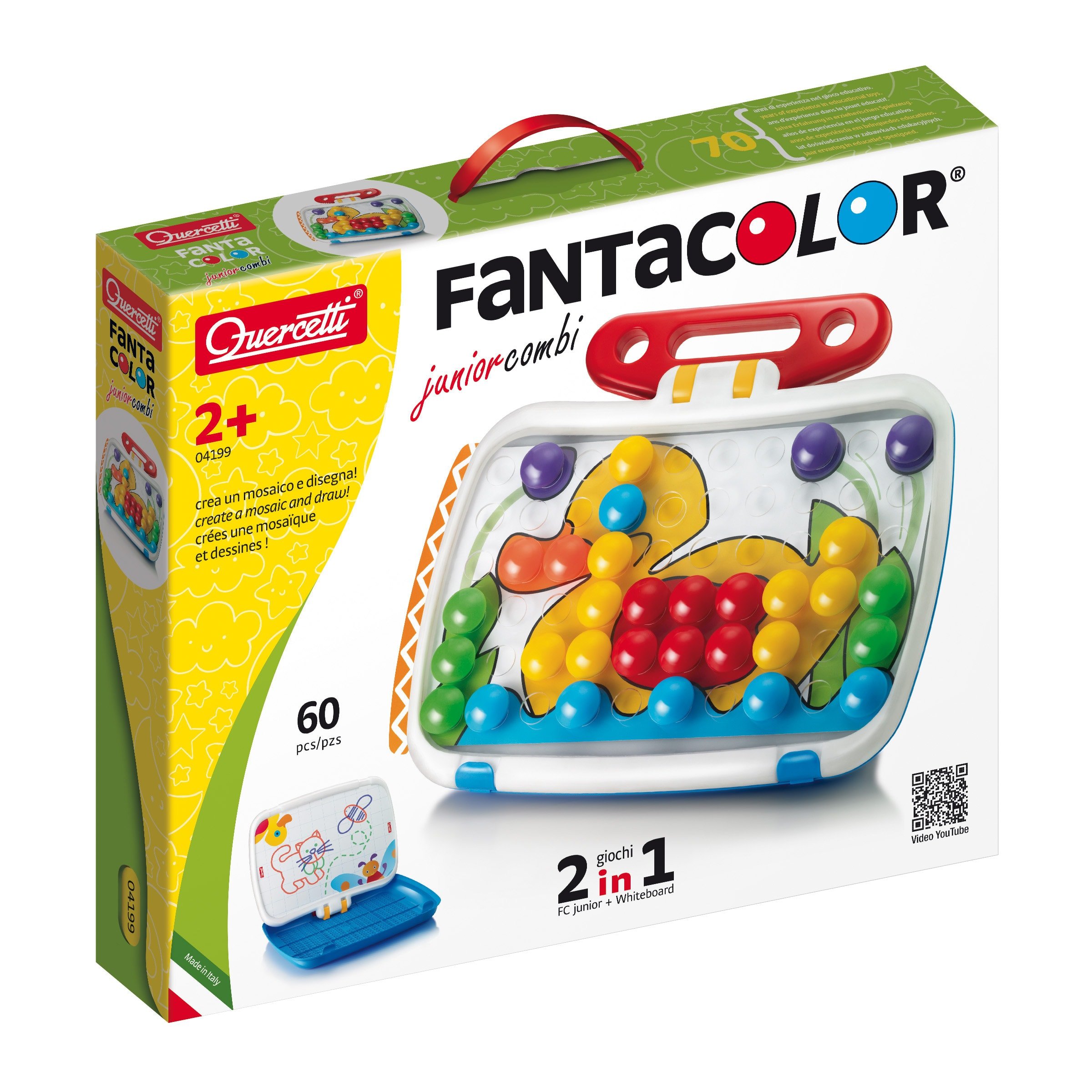 Quercetti - FantaColor Junior Combi peg mosaic - (QU-4199)