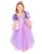 Den Goda Fen - Princess Dress w. Braid - Purple (98-104 cm) (F66621) thumbnail-1