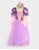 Den Goda Fen - Princess Dress w. Braid - Purple (122-128 cm) (F66623) thumbnail-4