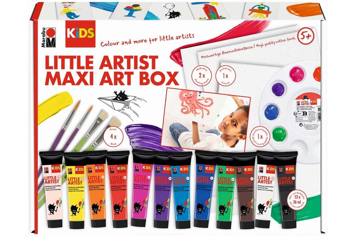 Marabu - KiDS Little Artist Maxi Art Box (828111) - Leker