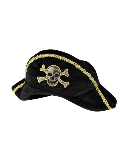 Den Goda Fen - Velvet Pirate Hat Deluxe (F7580)