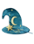 Den Goda Fen - Velvet Wizard hat & wand (F77601) thumbnail-1