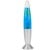 iTotal - LED Lava Lamp w/Blue Light - Silver Base and White Wax (XL2674) thumbnail-1