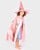 Den Goda Fen - Velvet Cape w. Hat - Dusty Pink (3-8 years) (F77602) thumbnail-5