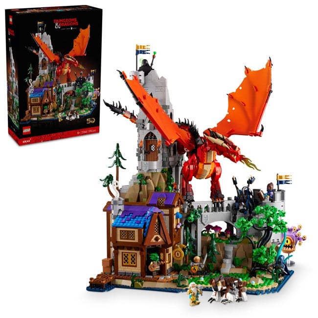 LEGO Ideas - Dungeons & Dragons: het verhaal van de rode draak (21348)