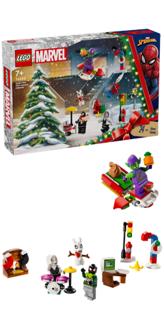 LEGO Marvel - Spider-Man adventkalender 2024 (76293)