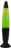 iTotal - LED Lava Lamp w/Green Light - Black Base and White Wax (XL2681) thumbnail-1