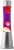 iTotal - Lava Lamp 40 cm - Silver Base, Purple Liquid and Yellow Wax (XL1793) thumbnail-1