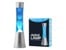 iTotal - Lava Lamp 40 cm - Silver Base, Blue Liquid and White Wax (XL1791) thumbnail-2