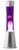 iTotal - Lava Lamp 40 cm - Silver Base, Purple Liquid and White Wax (XL1792) thumbnail-1