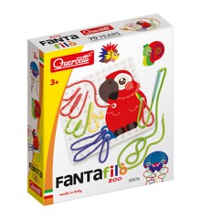 Quercetti - Fantafilò Zoo - creative drawing with threads - (QU-576)