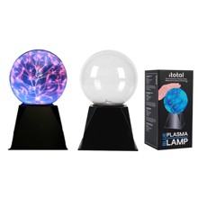 iTotal - Blå Plasma Lampe Mellem (13 cm)