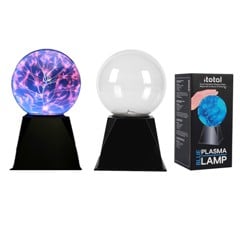 iTotal - Blå Plasma Lampe Mellem (13 cm)