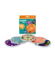 Timio - Disc Set 1 - Wild Animals, Nursery Rhymes, Colours, Musical and Body Parts - (TM-TMD-01E)