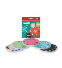 Timio - Disc sæt 2 - Tal, børnesange, havdyr, former og frugter