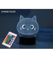 iTotal - 3D LED Lampe - Cat