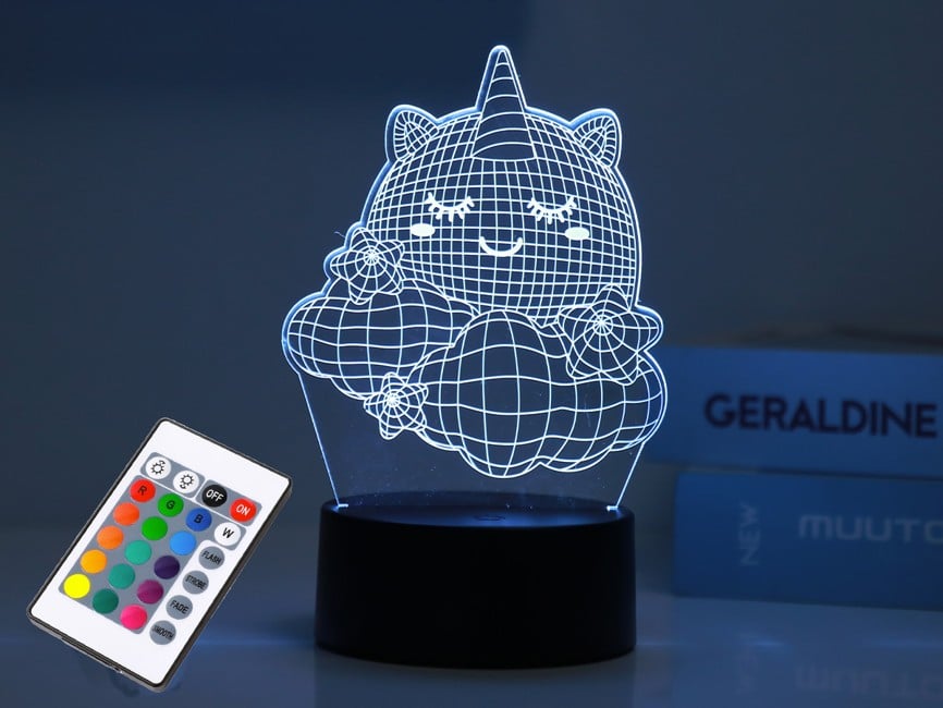 iTotal - 3D LED Lamp - Unicorn (XL2330B)