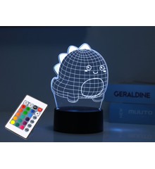 iTotal - 3D LED Lampe - Hello Dino