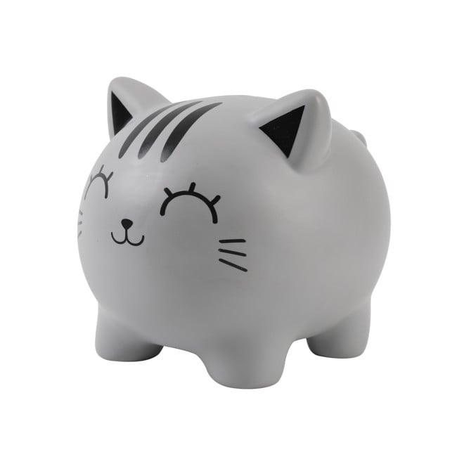 iTotal - Piggy Bank - Grey Cat (XL2501)