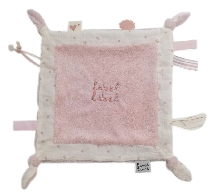 Label Label - Snuff Blanket Rosa - Baby og barn