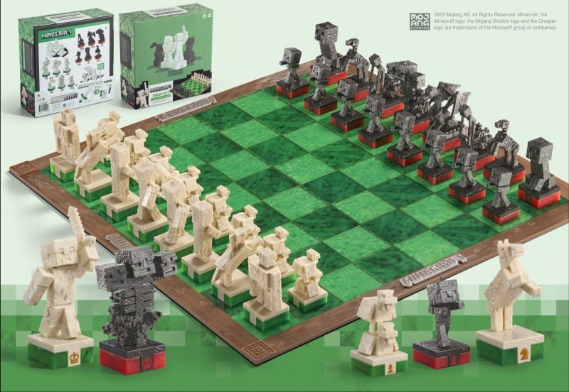 Minecraft - Chess Set - Fan-shop