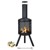 Scandinavian Collection - Garden fireplace in steel thumbnail-1