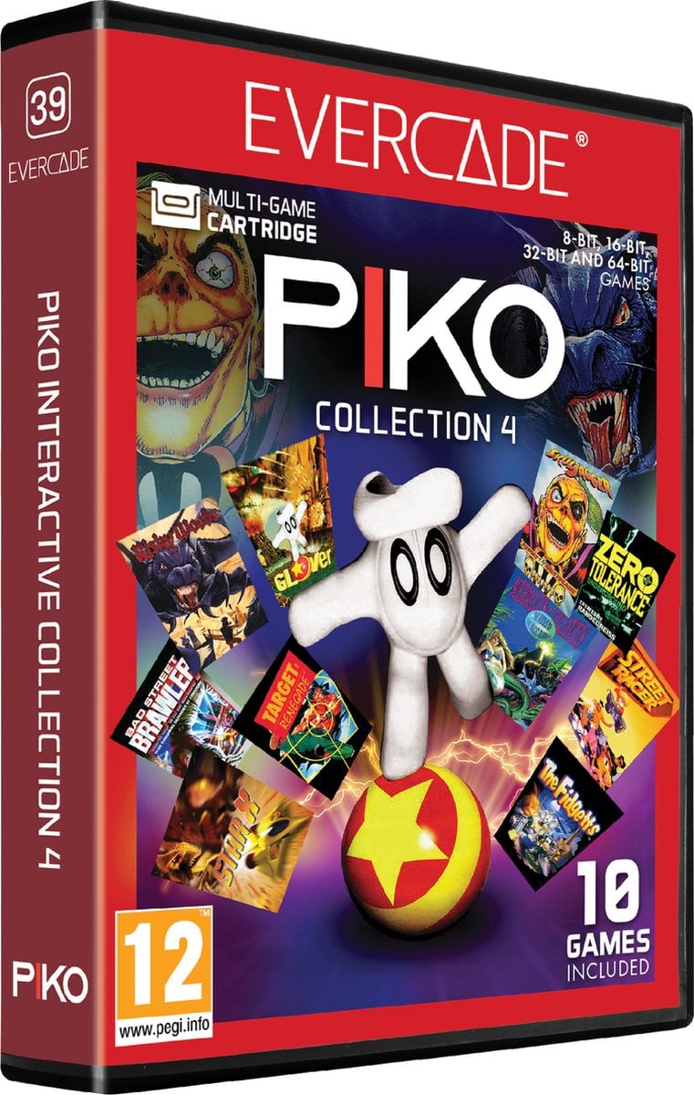 Blaze Evercade Piko Interactive Collection 4 - Videospill og konsoller
