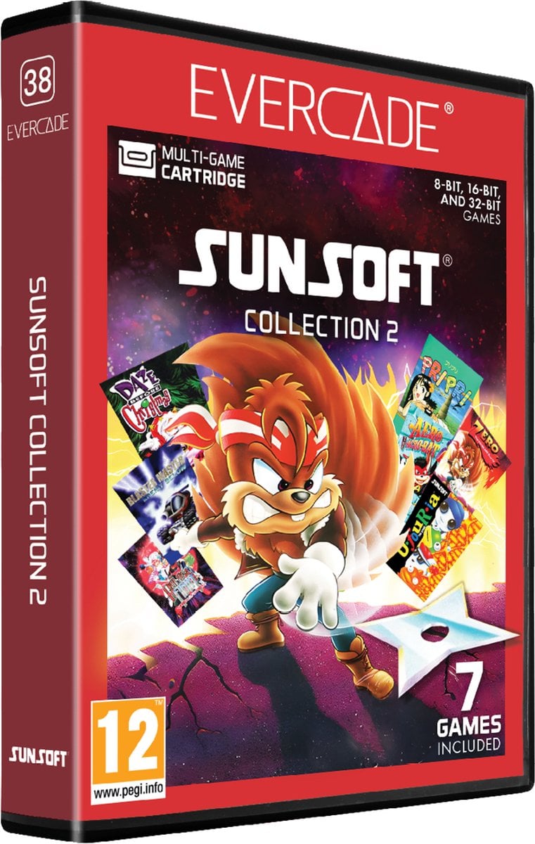 Blaze Evercade Sunsoft Collection 2 - Videospill og konsoller