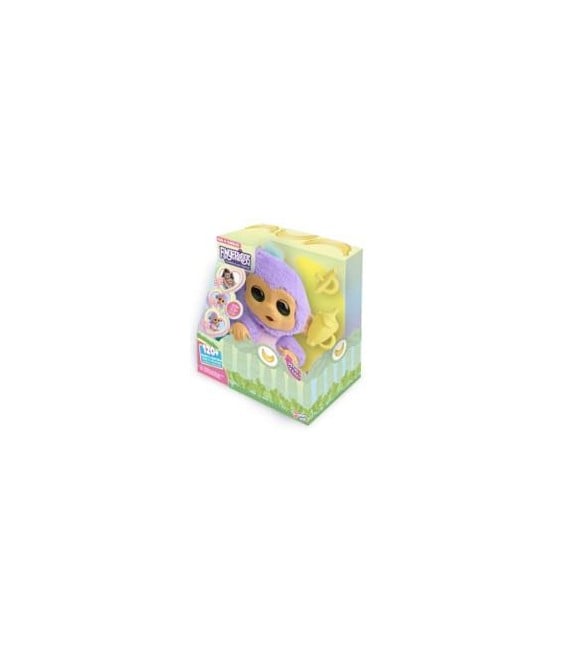 Fingerlings - Care n Cuddles Monkey Purple (3191)