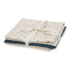 That's Mine - Bora Muslin Cloth 3-pack Lots Of Love Sky