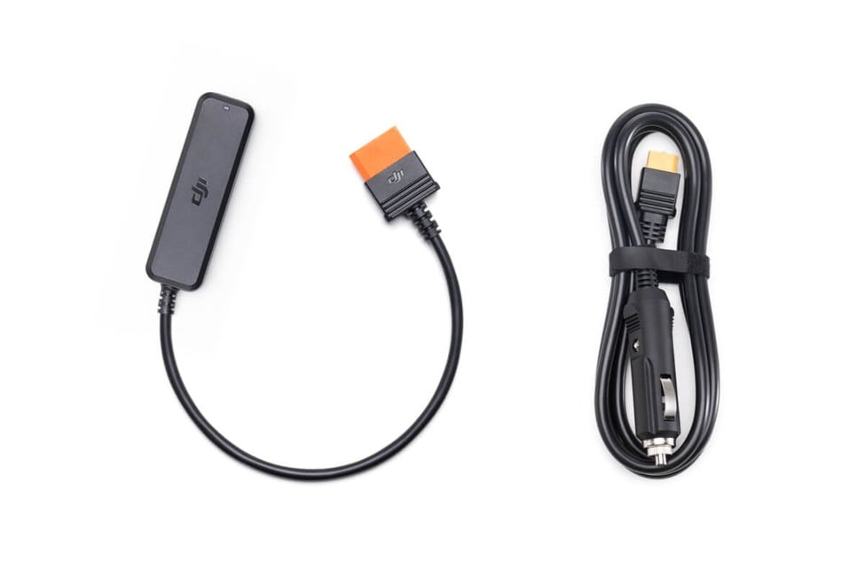 DJI - Power Car Power Outlet to SDC Power Cable (12V/24V)