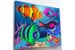SPLAT PLANET - Clay painting on canvas 30x40cm - The Ocean (777680) thumbnail-6