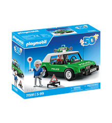 Playmobil - 50 ÅR Klassisk politibil (71591)