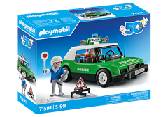 Playmobil - 50 ÅR Klassisk politibil (71591)