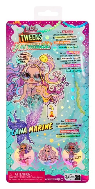 L.O.L. Surprise - Tweens MERMAID Doll - Lana Marine (510444)