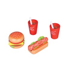 Small Wood - Lunch for Two – Hamburger and Hot Dog Set Menu (L40152)