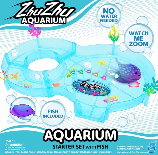 Zhu Zhu - Aquarium Starter Set with Fish (Z1011)