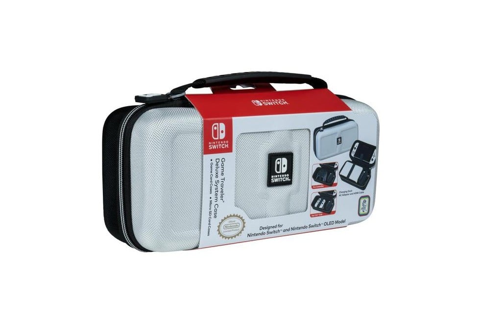 Nacon Case Deluxe Travel Case White (Oled) /Nintendo Switch