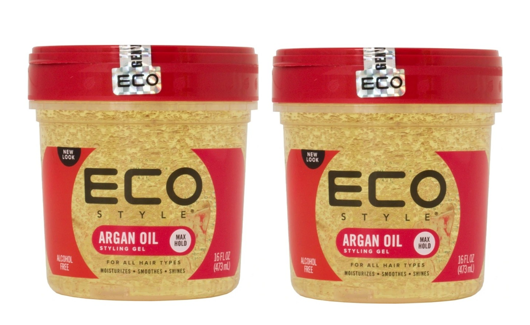ECO Styler - 2 x Argan Oil Styling Gel 473 ml
