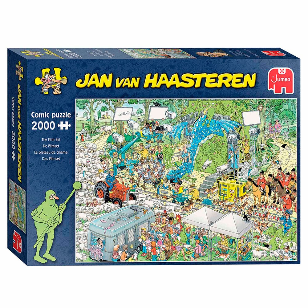 Jan van Haasteren - The Film Set (2000 pieces) (JUM0047) - Leker