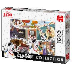 Jumbo - Disney Classic Collection: 101 Dalmatians (1000 pieces) (JUM9487)