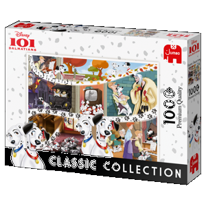 Puzzle 1000 Pièces Clementoni - Thème Classic Movies - Dimensions Assemblées : 70 X 50 Cm - Fabriqué En Italie