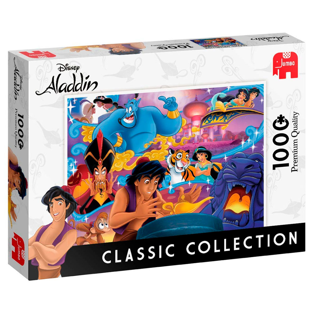 Jumbo - Disney Classic Collection: Aladdin (1000 pieces) (JUM8825) - Leker