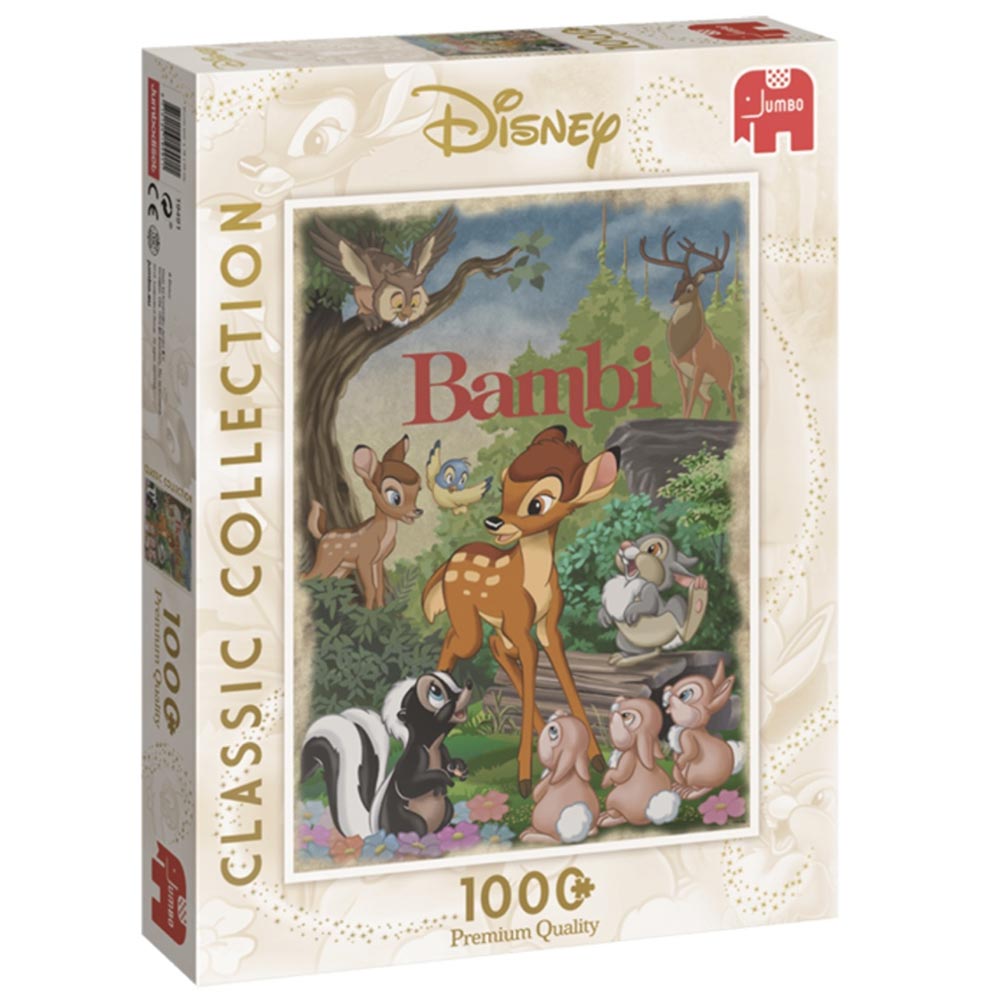 Jumbo: Disney Classic Collection - Bambi (1000 pieces) (JUM9491) - Leker