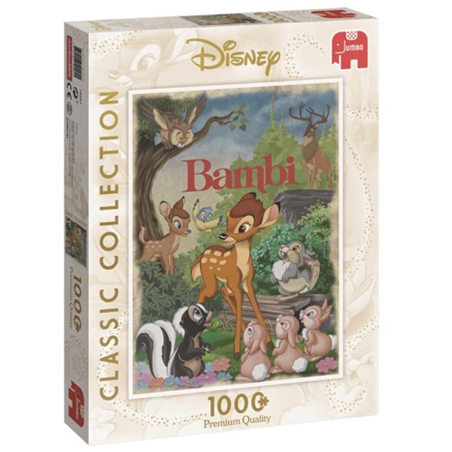 Jumbo: Disney Classic Collection - Bambi (1000 pieces) (JUM9491)