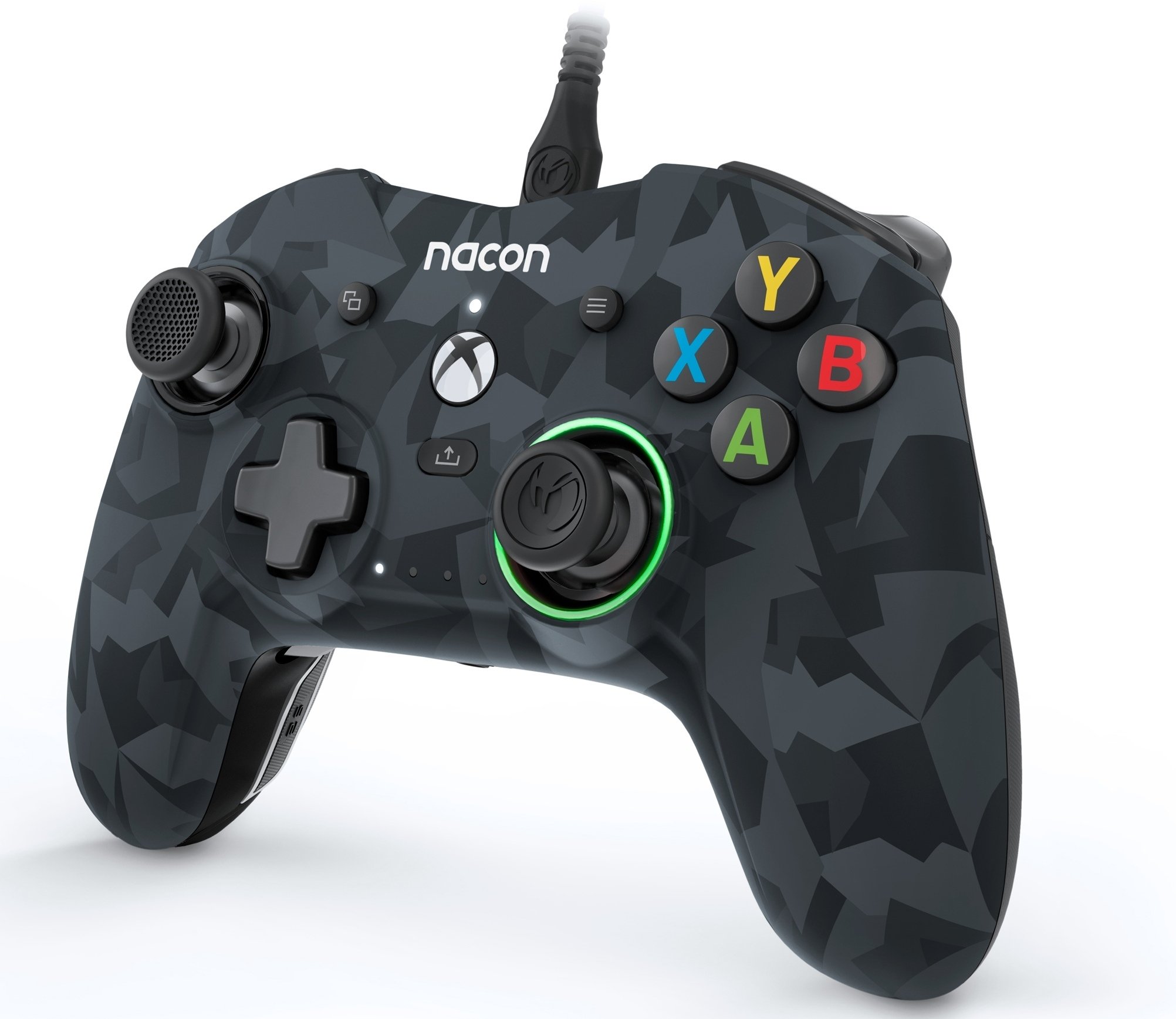 Nacon Pro Compact Wired Controller Camo Grey /Xbox Series X - Videospill og konsoller