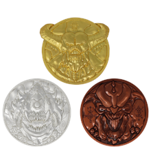 DOOM Limited Edition Set of 3 Arcade Mode Medallion Collection