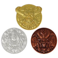 DOOM Limited Edition Set of 3 Arcade Mode Medallion Collection